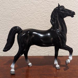 Breyer Glossy Black Fury Prancer Vintage model horse